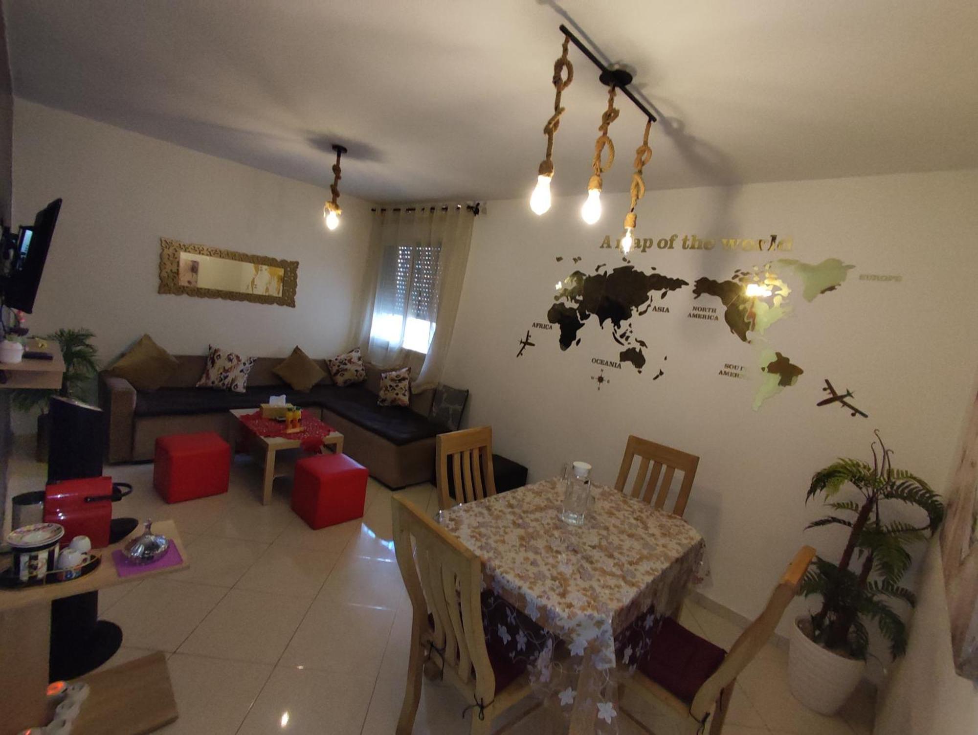 Beautiful Ground-Floor Apartment With Portable Air Conditioning, Parking, And Free Wi-Fi Касабланка Экстерьер фото
